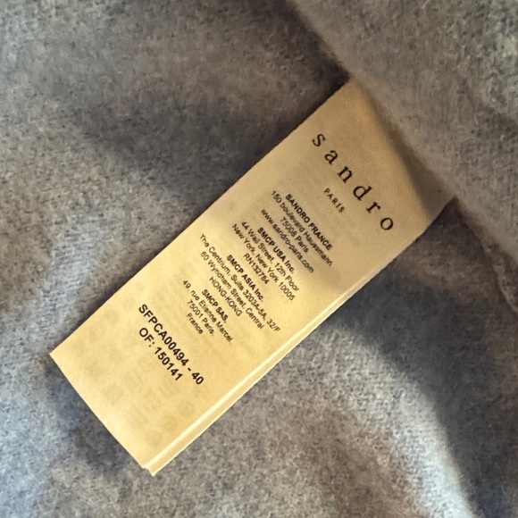 SANDRO Light Blue Sweater - Picture 2 of 3